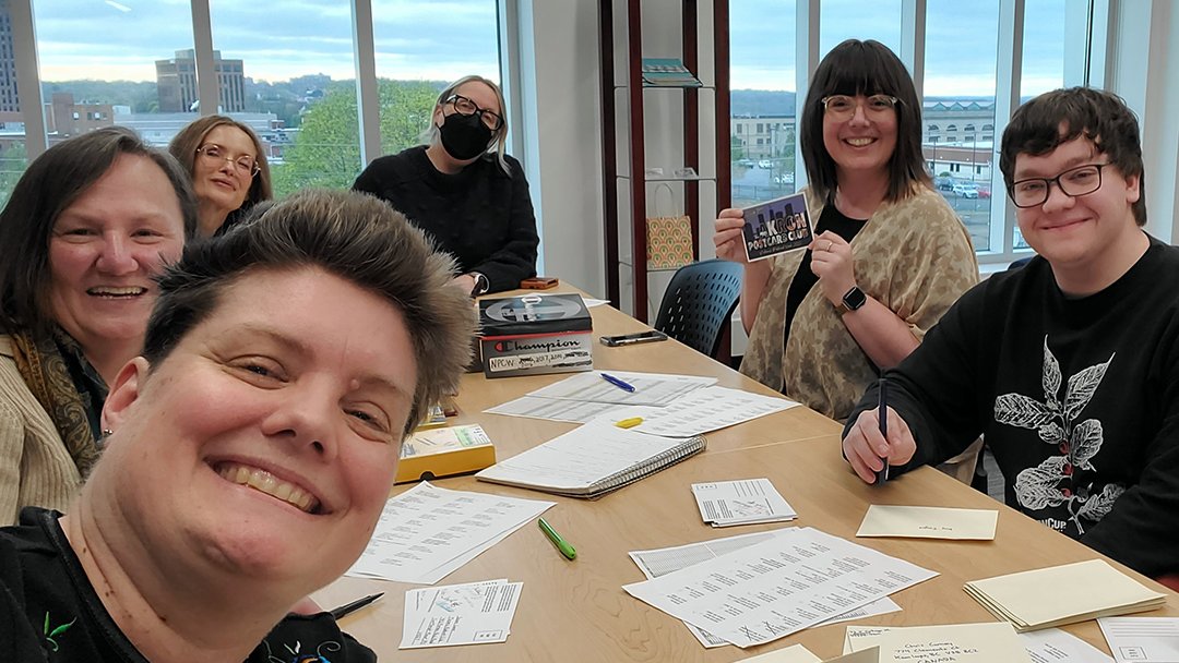 The #AkronPostcardClub 3rd Annual Postcard Write-A-Thon is TOMORROW! Drop by the Institute any time between noon to 2pm to write friendly postcard messages for our neighbors under the care of the Summit County Probate Court.
Learn more about the event at uakron.edu/ihsc/whats-on/…