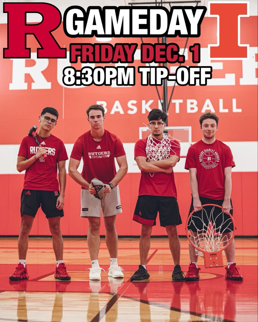 Big Ten play begins tonight!!

📍RWJ Barnabas Health Athletic Performance Center
📺: TBD
⏰: 8:30 PM EST/ 7:30 PM CST