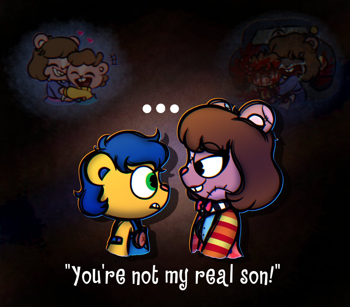°This is the DHMIS Lore AU (the D4V1D Theory) in HTF:3📝🕯️📖🍃✨ Short Summary: This is one of the most popular theories of the DHMIS TV series who said that Yellow Guy is Lesley's "dead" son, named David..💛⚰️