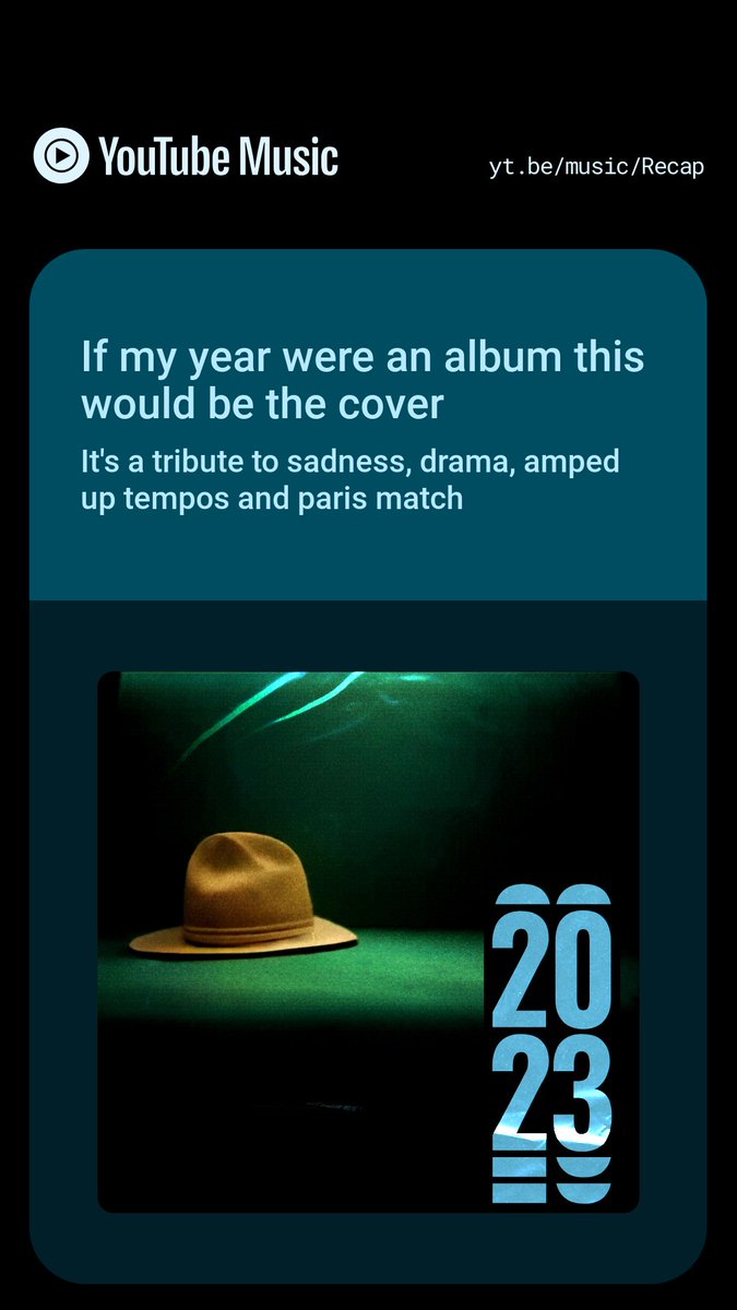 LT_Phantom's tweet photo. Ok, YouTube... thanks? #YouTubeMusicRecap! Explore yours at https://t.co/jdBDWz9JFj https://t.co/dP443KN0bp