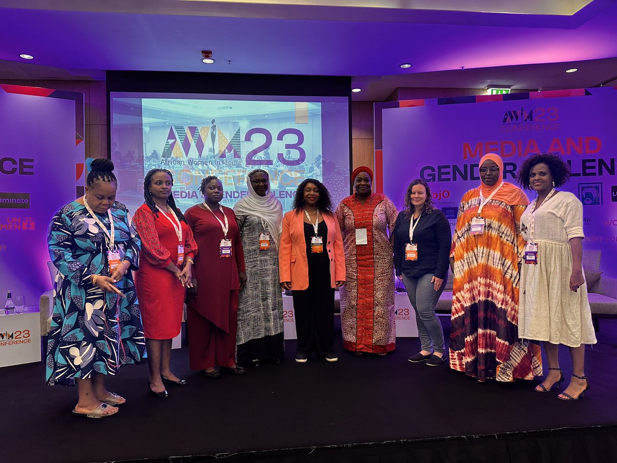 zue_w's tweet photo. She for her: exploration beyond the narrative- today, history has been made as women and men in the media industry converged at Kigali Marriott Hotel, where they walked the talk on the elimination of gender violence in &amp; through media in Africa dubbed the Kigali declaration#AWIM https://t.co/A8si9ezk21