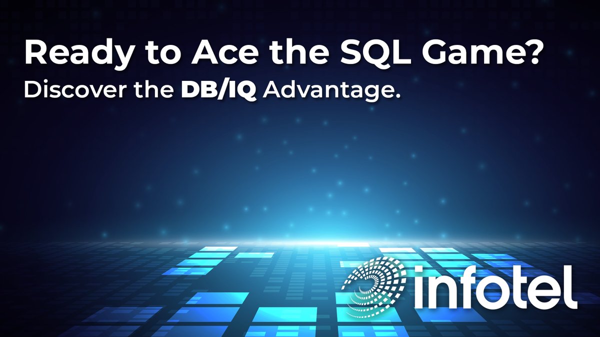 Reliability and performance of SQL code are paramount. Best-practice coding rules are a start, but systematic application and continuous monitoring are key. Learn how DB/IQ can apply quality rules for SQL and ensure compliance before code hits production: insoft-infotel.com/quality-assura…