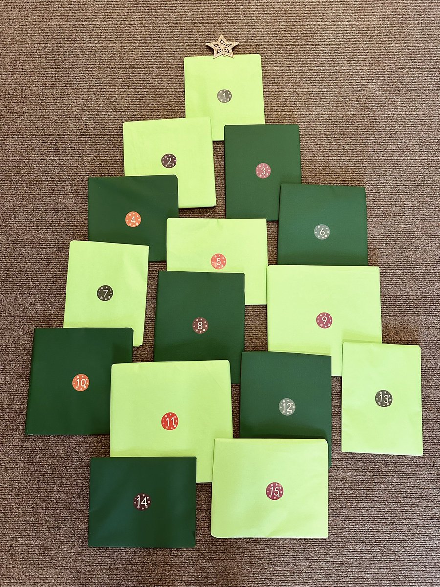 ✨Day one of the advent books ✨#EYFS