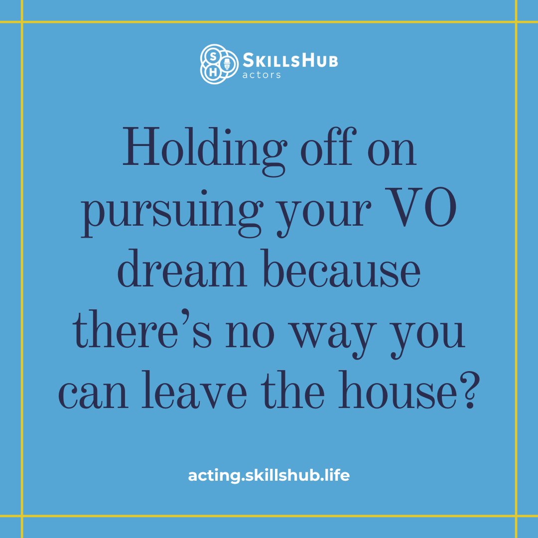 SkillshubA's tweet image. We get it - jumping into your dream is scary. Find your brave at SkillsHub. 

#voiceoverlife #voiceovercoach #voiceactors #dreamscometrue