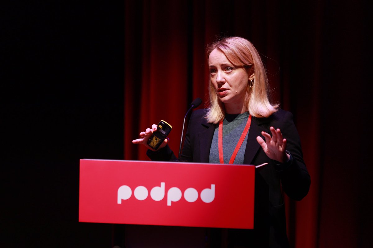 tinakaledina's tweet photo. It was such a pleasure to speak at The Podcast Growth Summit from @podpodofficial. Great to reconnect with all the likeminded professionals in media and podcasting. https://t.co/d6436XtzF0