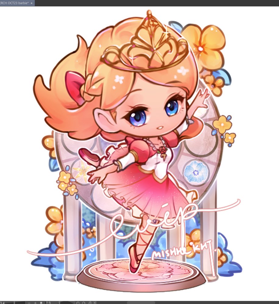 「super self indulgent stickers for cf (st」|Mishheのイラスト