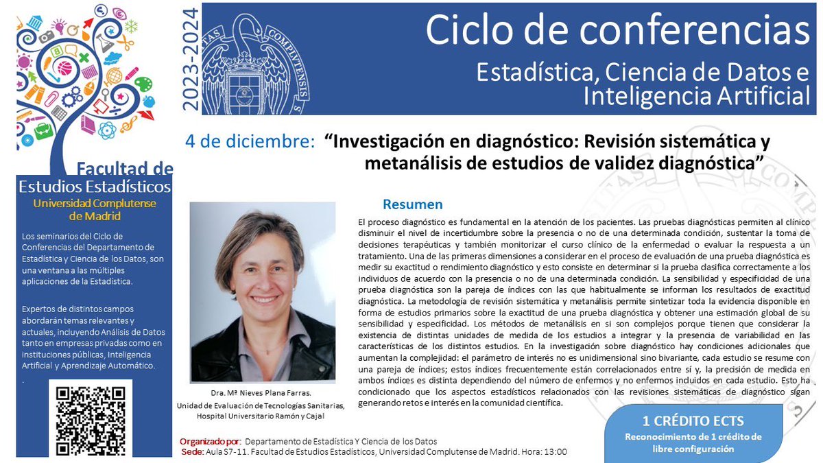 Facultad de Estudios Estadisticos UCM tweet media