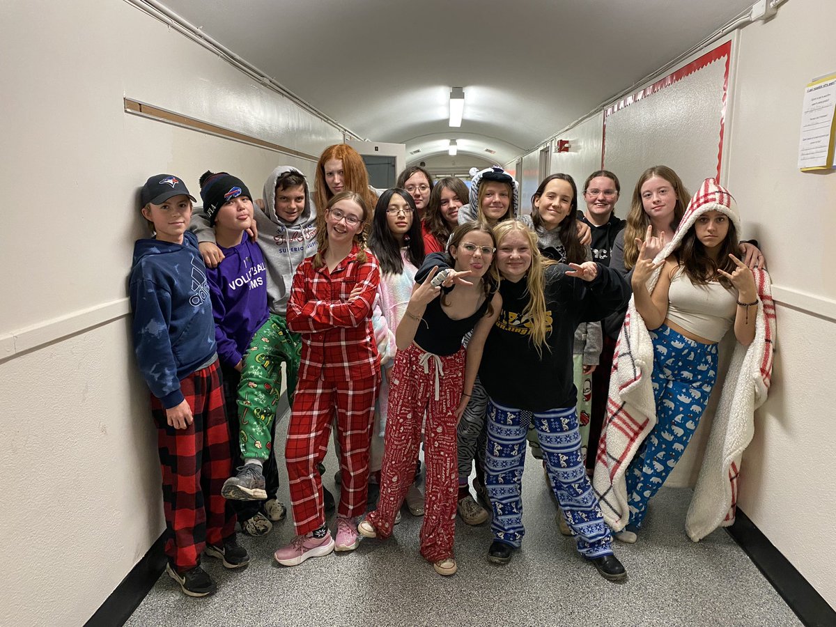 Pajama day is one of those spirit days that intermediate students always get behind!! 😴 <a href="/TPCS_LDSB/">TPCS Elem School</a>