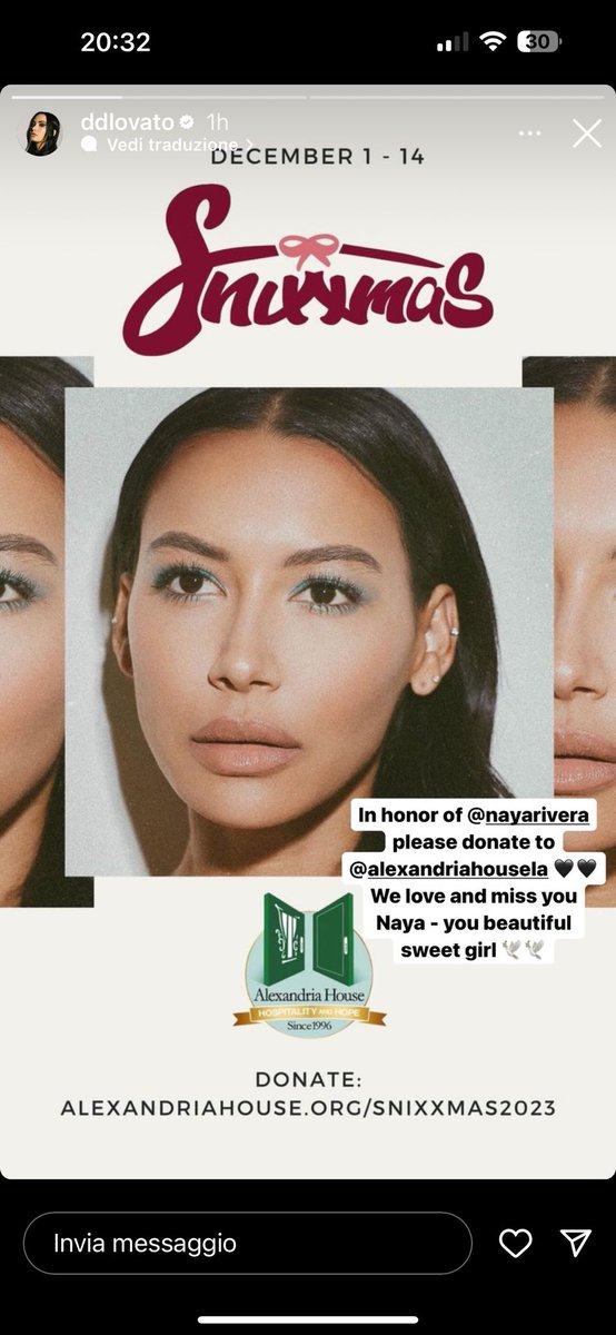 NayaRivera_Team's tweet photo. .@ddlovato’s Instagram stories ❤️ https://t.co/hl8sIHxxHs