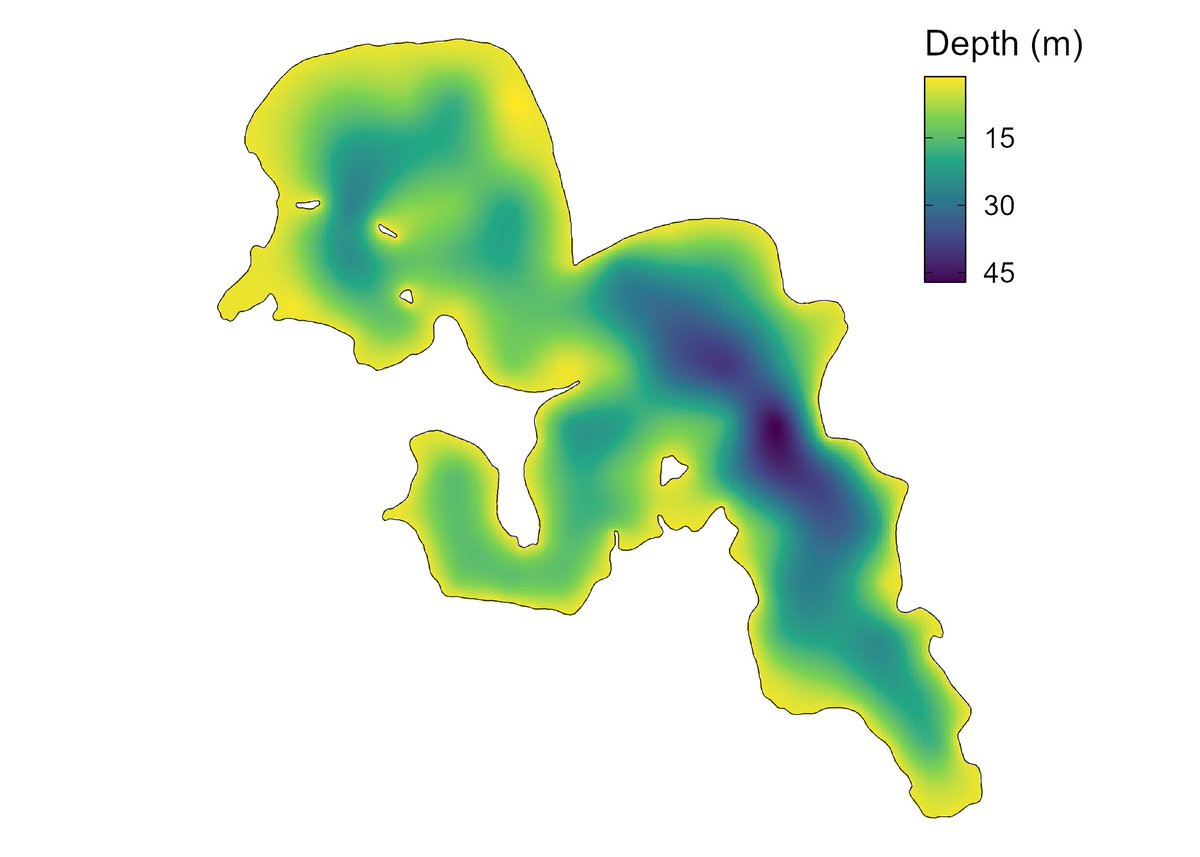 Have you wanted to analyze lake bathymetric data or fish movement and wanted to use soap-film smoothers from {mgcv}.  Checkout our recently made package {soapcheckr} that will assist you in making soap-film smoothers! #Rstats #GAMs #spatialanalysis 
github.com/dill/soapcheckr