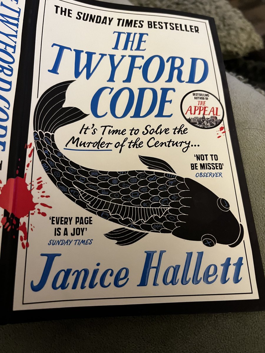 emdale23's tweet photo. An evening under a blanket with a good mystery ……..
@JaniceHallett - loving it so far (and it’s making me nostalgic for Blyton)
#twyfordcode #betweenthecovers https://t.co/WpYpTPPsmk