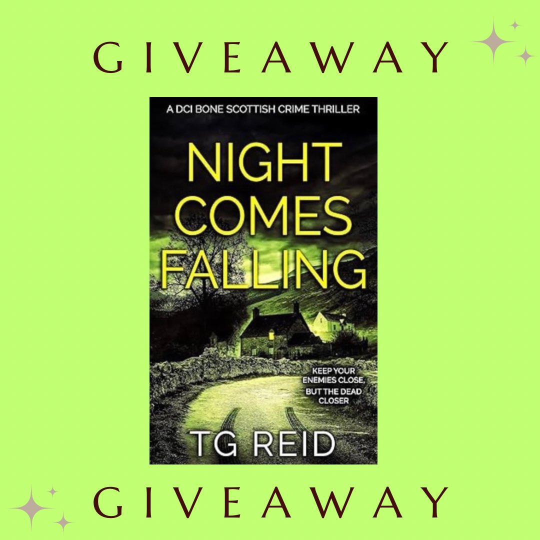 LyndaCheckley's tweet photo. 🎉🎉🎉INTERNATIONAL BOOK #GIVEAWAY 🎉🎉🎉
Night Comes Falling by @tgreidbooks
Thank to the author I have one signed/dedicated copy of this book to give away
To enter ❤️ RP follow comment #DCIBone
Extra entry on my FB /IG pages
T&C’s in comments. #Competition https://t.co/ZjNL3bNRBe