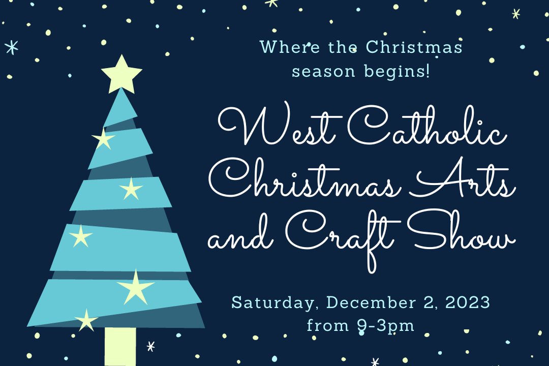 GRWestCatholic's tweet photo. Tomorrow is the big day! With more than 220 vendors, our annual Christmas Craft Show is one event you won't want to miss! Swing by from 9 a.m.-3 p.m. and get your holiday shopping done early. 🎁

Admission is $3 for adults and free for children and students. https://t.co/0LT86bOC7U