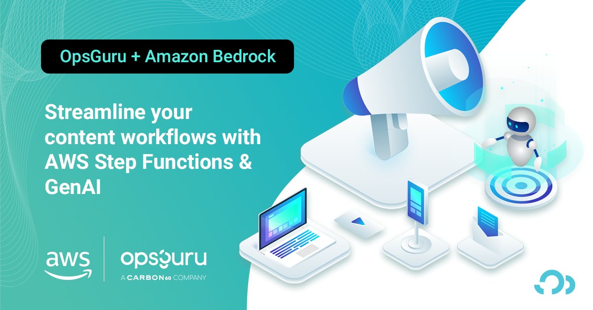 Discover how to generate and schedule engaging social media content effortlessly using #AWSStepFunctions and #AmazonBedrock #GenerativeAI. Click here 👉 hubs.ly/Q02bGJvx0
