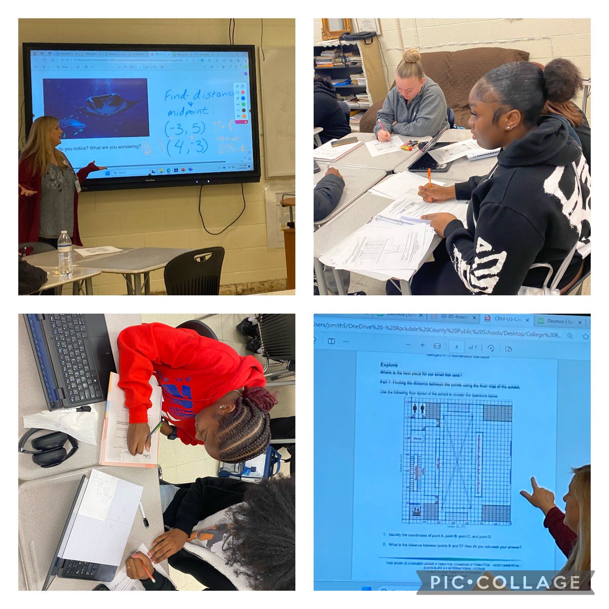 A visit to Ms. Smith’s College Readiness class <a href="/HHS_Conyers/">Heritage HS-Conyers</a> was a great way to start the day! I observed  a <a href="/GaDOEMath/">GaDOEMath</a> learning plan in action and students connecting to their lived experiences and prior knowledge! 👏🏾