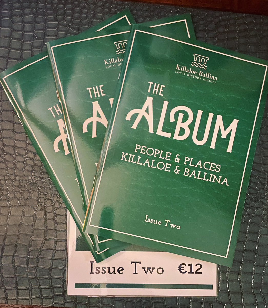 The Album Issue Two is on its way to the shops! From Sat 2nd Dec you can buy it at The Forge, Heaney’s Costcutter & Ponte Vecchio in Killaloe and in TJ’s Angling in Ballina. It can be bought directly from us, 1st we need to check 2023 postage costs so bear with us for a few days.