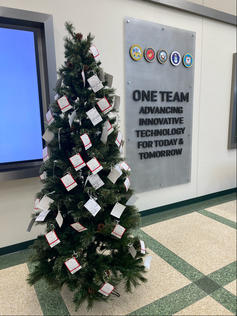 Angel Tree Tags can be found in the lobby of Carney Hall for anyone interested in participating. Please ensure that gift donations are delivered by December 13th. #naticksoldiersystemscenter