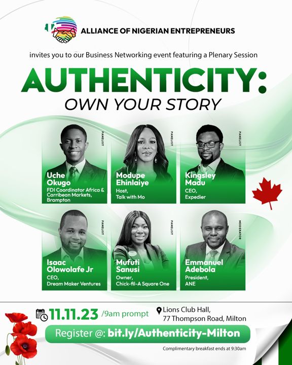 Remembrance Day to Remember was a blast with Isaac Olowolafe!  Reliving his trailblazing journey that shaped Canada's business scene was pure inspiration. 🇨🇦 Admission was on the house, memories were made! <a href="/tweetinguche/">Uche George Okugo</a> <a href="/ProfMadu/">Madu Kingsley</a>