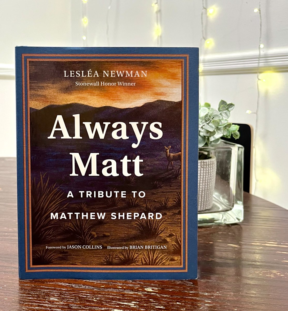 ALWAYS MATT by @lesleanewman is a poignant tribute to the life of Matthew Shepard. Today, we commemorate his 47th birthday and honor 25 years of his legacy in the fight for LGBTQ+ rights with the formation of @mattshepardfdn. bit.ly/alwaysmatt