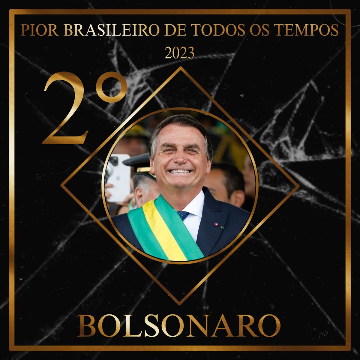 🚨 #PBRTT - Final 2°: J. M. BOLSONARO - 17.236 votos [38,75%] ♥️🔃💬