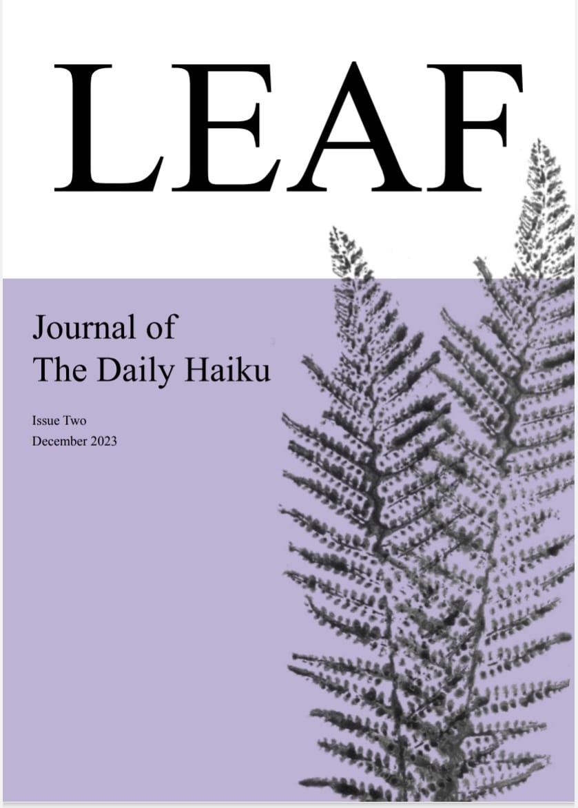 BIPASHADE1's tweet image. Glad to be included in the second issue of Leaf journal edited by Ravi Kiran.