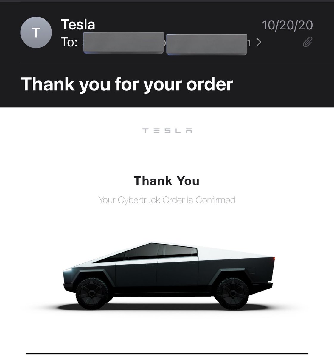 So if I did my cyber truck order 3 years ago with the claimed price of $40k and I still locked into that price or is my order the new $60k price tag @Tesla