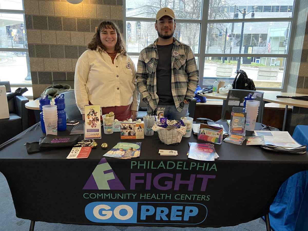 CCPedu's tweet photo. Thank you to everyone for coming out to today’s World AIDS Day Fair! Special thanks to @galaeiphilly for sponsoring and providing wonderful community resources, @couragemedicine for providing on-site HIV testing, @FIGHTPHL, @PHLPublicHealth, and so many more! https://t.co/p2d3MVwBIU