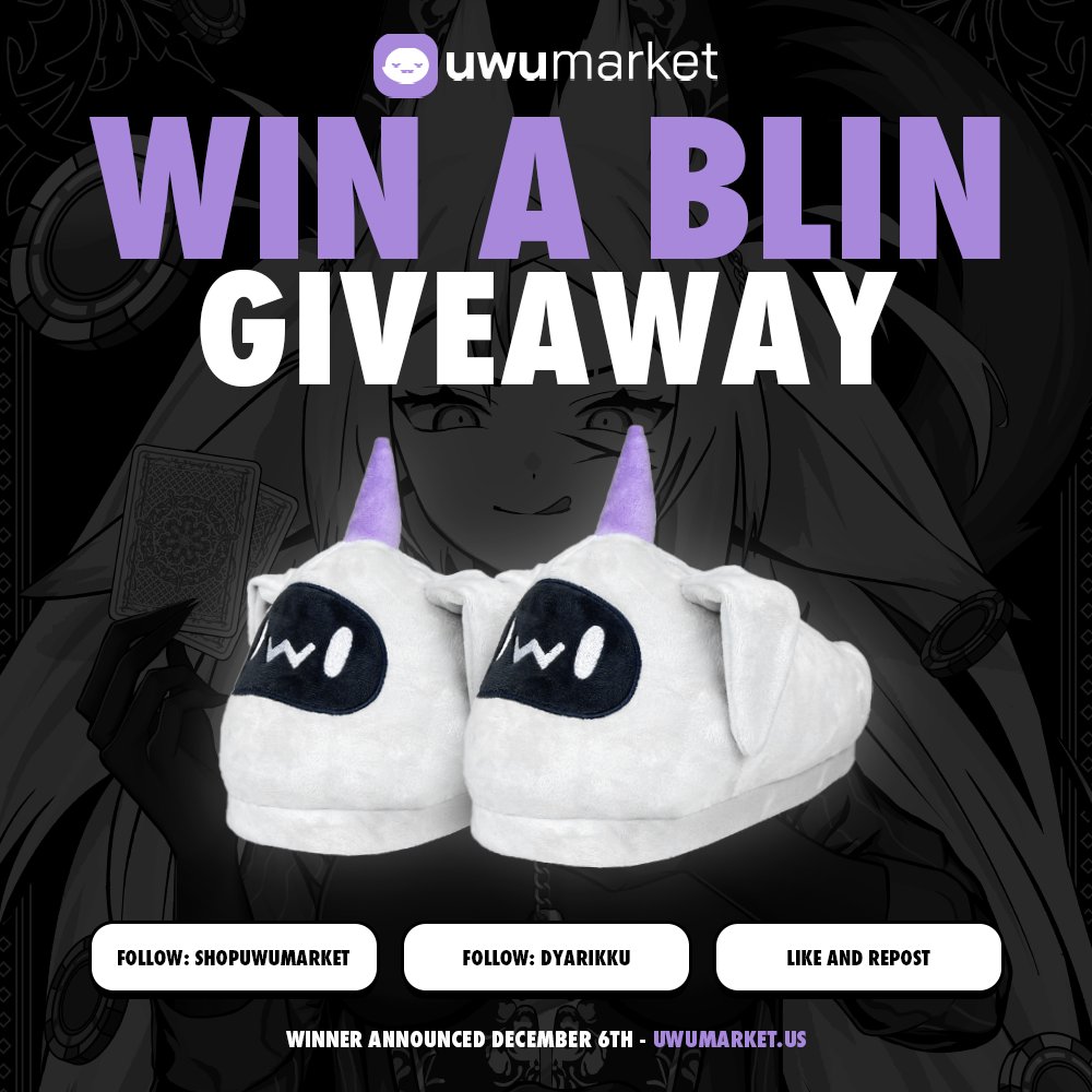 dyarikku's tweet image. 👀We are giving away one pair of Blin Slippers right now!

✨Join the giveaway by following @shopuwumarket &amp;amp; @dyarikku + like and repost! 

Winner will be announced on Dec 6th!