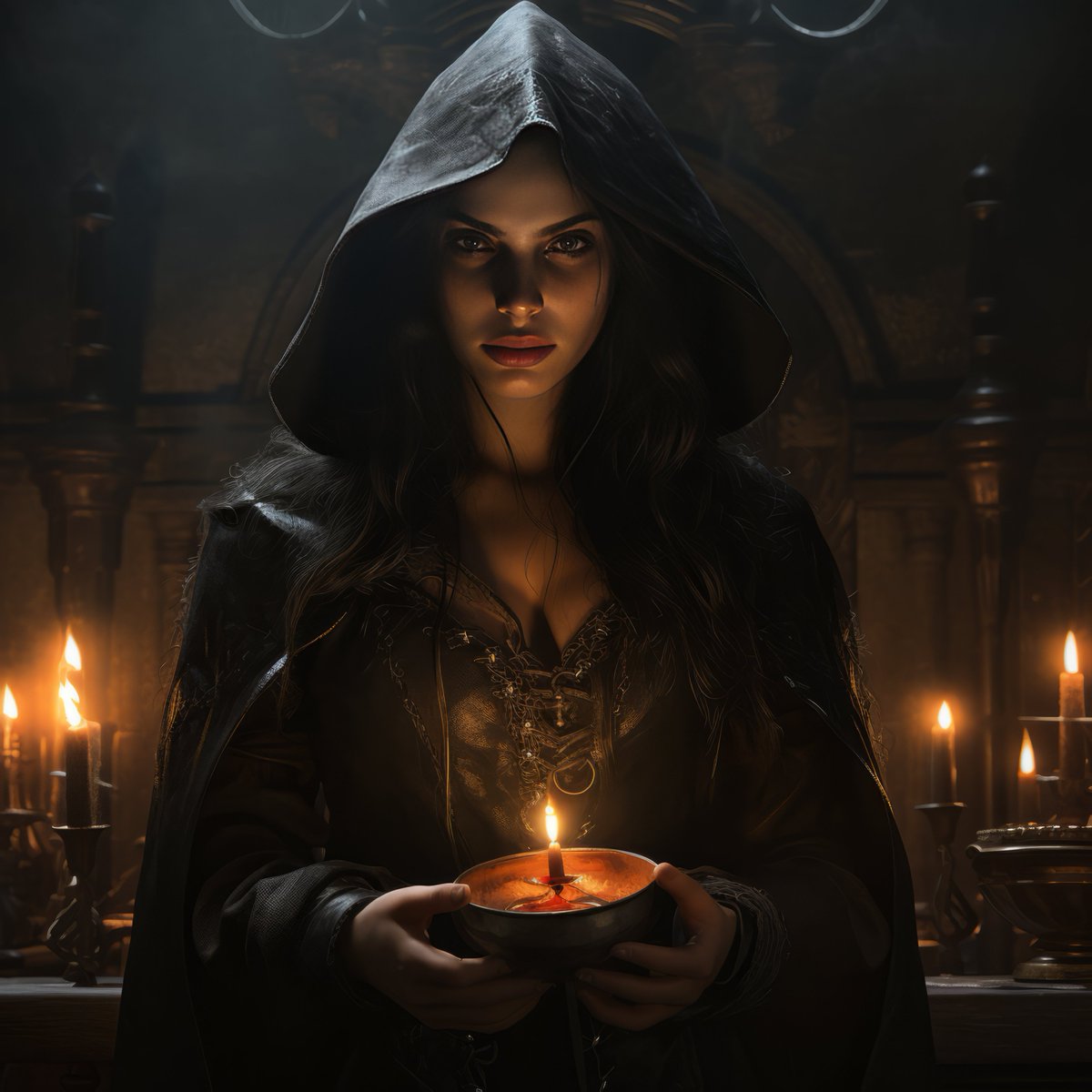 cine_codeAI's tweet photo. Witch Hunt: Accused of witchcraft during the Spanish Inquisition, a young woman, is forced to flee. She faces a daunting decision: remain hidden or confront the men who have marked her for death.

#ai #aiart #aimovie #midjourney #dalle3 #witchhunt #witchcraft #fantasyart https://t.co/h78xp6P4eg