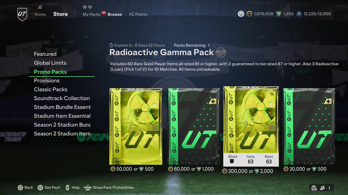 🚨RADIOACTIVE GIVEAWAY! Who needs FC Points for the new Radioactive Gamma Pack?👀 Just RT and make sure you’re following @FUTBIN to enter🤝