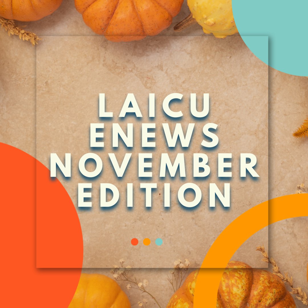 Starting the holiday off with some amazing stories! Check out these great stories in the November edition of the LAICU eNews! @CentenaryLA @du1869 @FranUbr @LC_University @LoyolaNOLANews @NOBTS @Tulane @UofHC @XULA1925 Click the link! #LAICU_US mailchi.mp/laicu/novem-in…