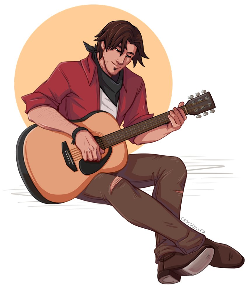 CrocoScribbles's tweet photo. young cass strummin' a tune https://t.co/nrtenRRdyB
