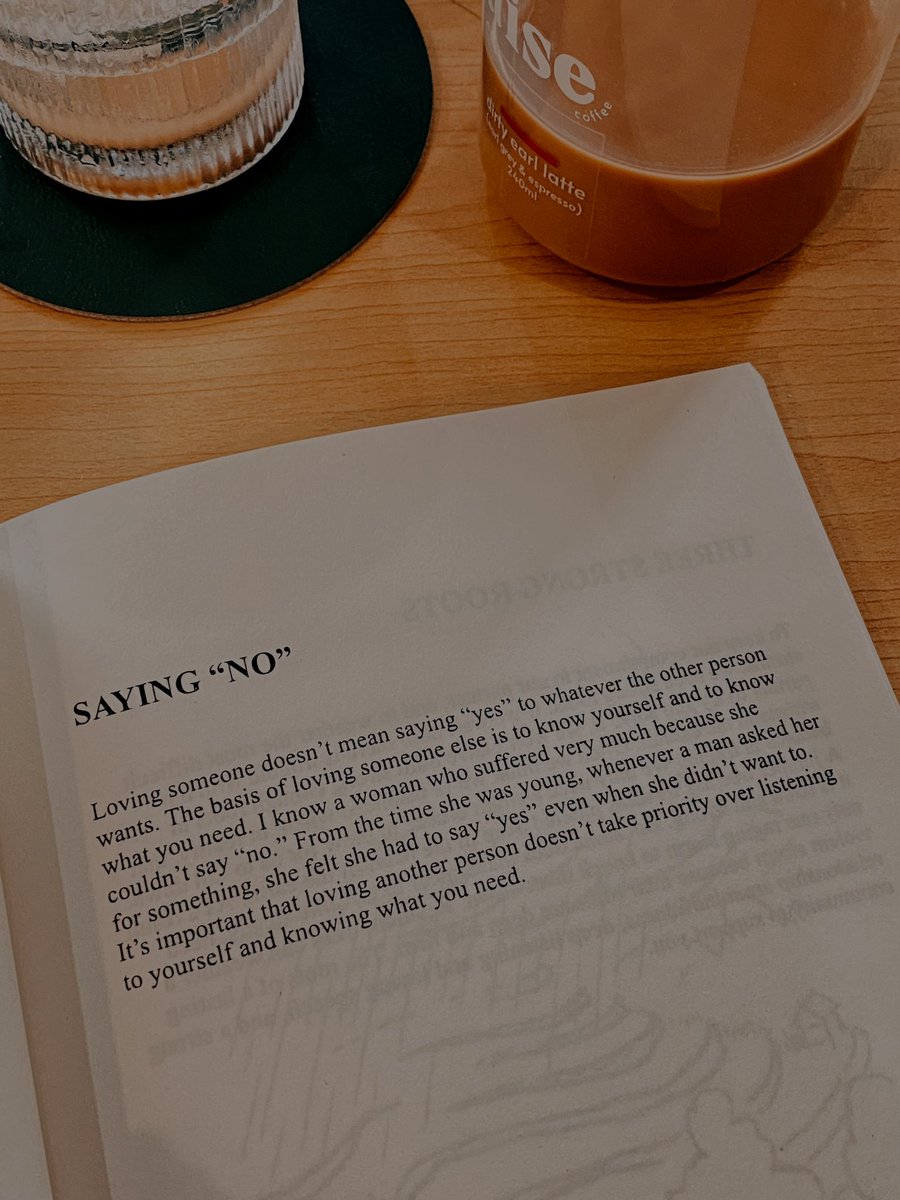 I went to a coffee shop that provides some books. Turned out, I managed to finish one of them. Since I couldn’t highlight or mark my favorite parts in the book, so……