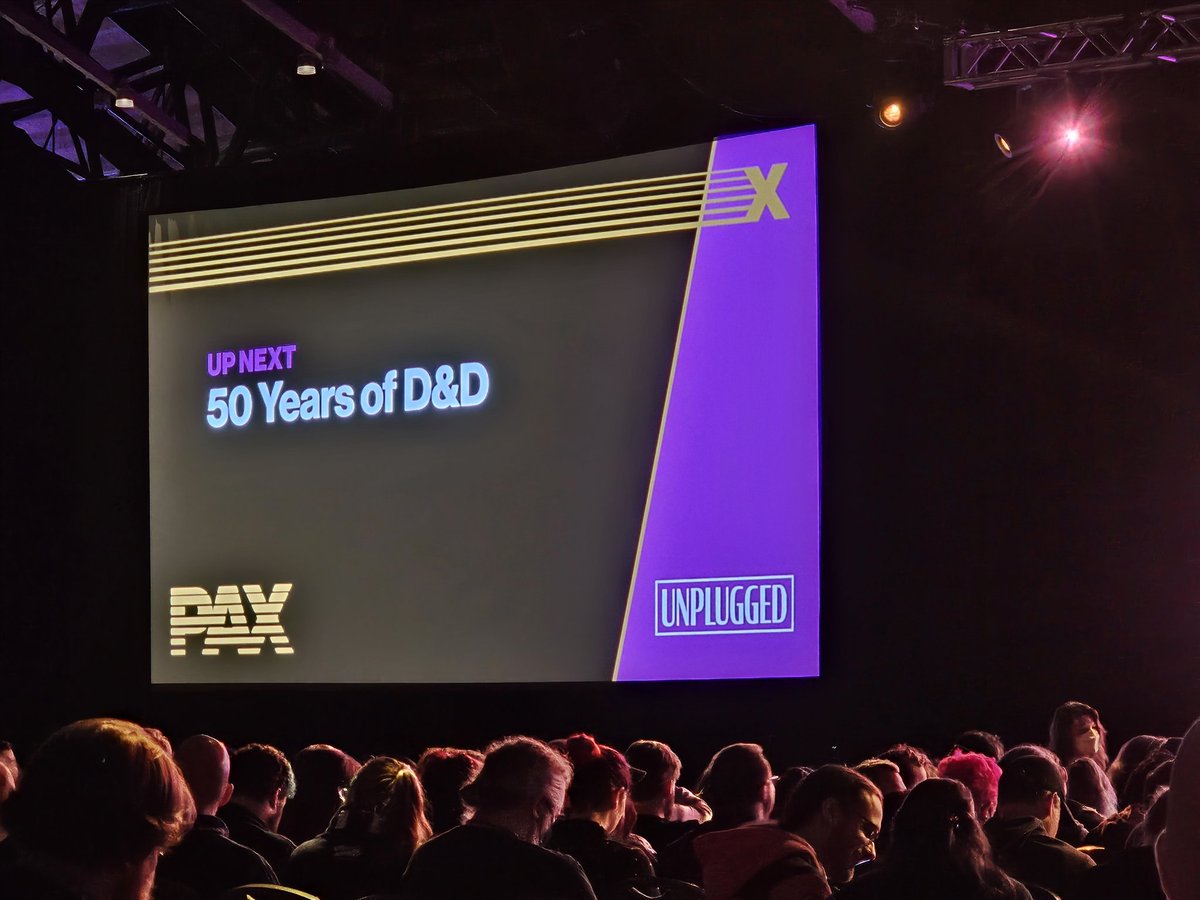 nerdimmersion's tweet photo. Gearing up for the 50 years of D&D panel at PAX Unplugged! It's in the main theater! I'll be hanging out outside the theater after. Come by and get some swag! #nerdimmersion #dnd #ddn5e #paxunplugged https://t.co/banm2mNZ3u