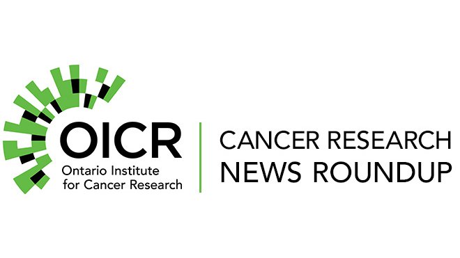 Read this week's cancer research news roundup, featuring news on @LHSCCanada, @OICRGenomics and more! mailchi.mp/oicr/news-roun… #cancerresearch #pancreaticcacner #clinicaltrials #genomics #cervicalcancer #immunotherapy #AI #lungcancer