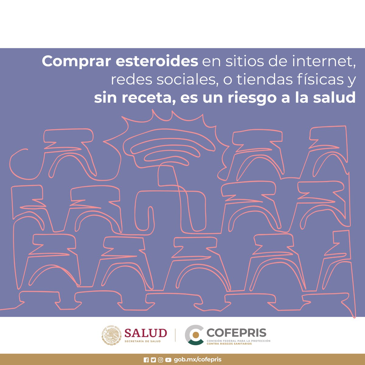 DIPRIS_Chiapas's tweet photo. La comercialización de #EsteroidesAnabólicos a través de falsos suplementos alimenticios, incumplen la legislación vigente al contener dichas sustancias en su formulación. 
Consulta comunicado de riesgo. 
👉https://t.co/CvfGepIo4F 
#CofeprisTeProtege https://t.co/PehfieshQR