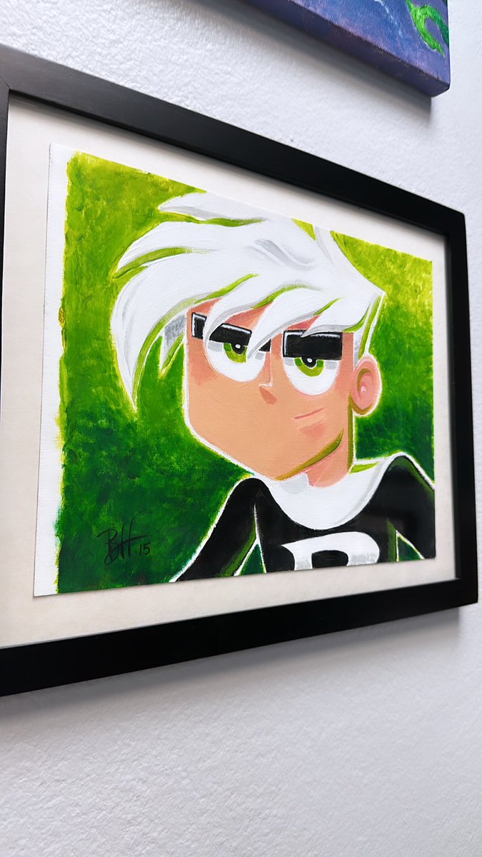 FairlyOddFather's tweet photo. He’s a painting #dannyphantom #butchhartmandraws https://t.co/qLeAHFpufS