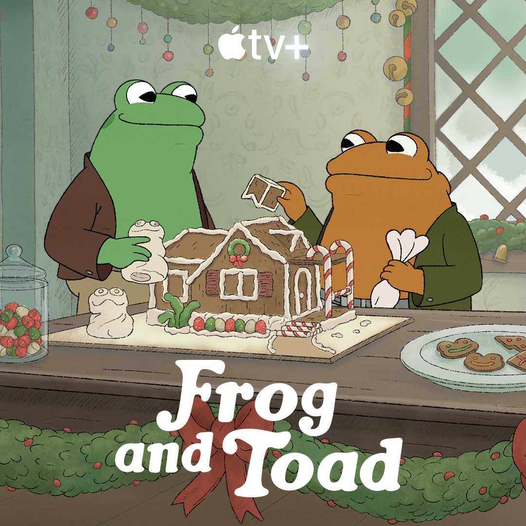 Put on those cozy holiday sweaters and settle in for a very special Christmas special: #Frogandtoad 'Christmas Eve'. Out now on @AppleTV We had a lot of fun making this, and hope it becomes a new holiday tradition. apple.co/frogandtoad