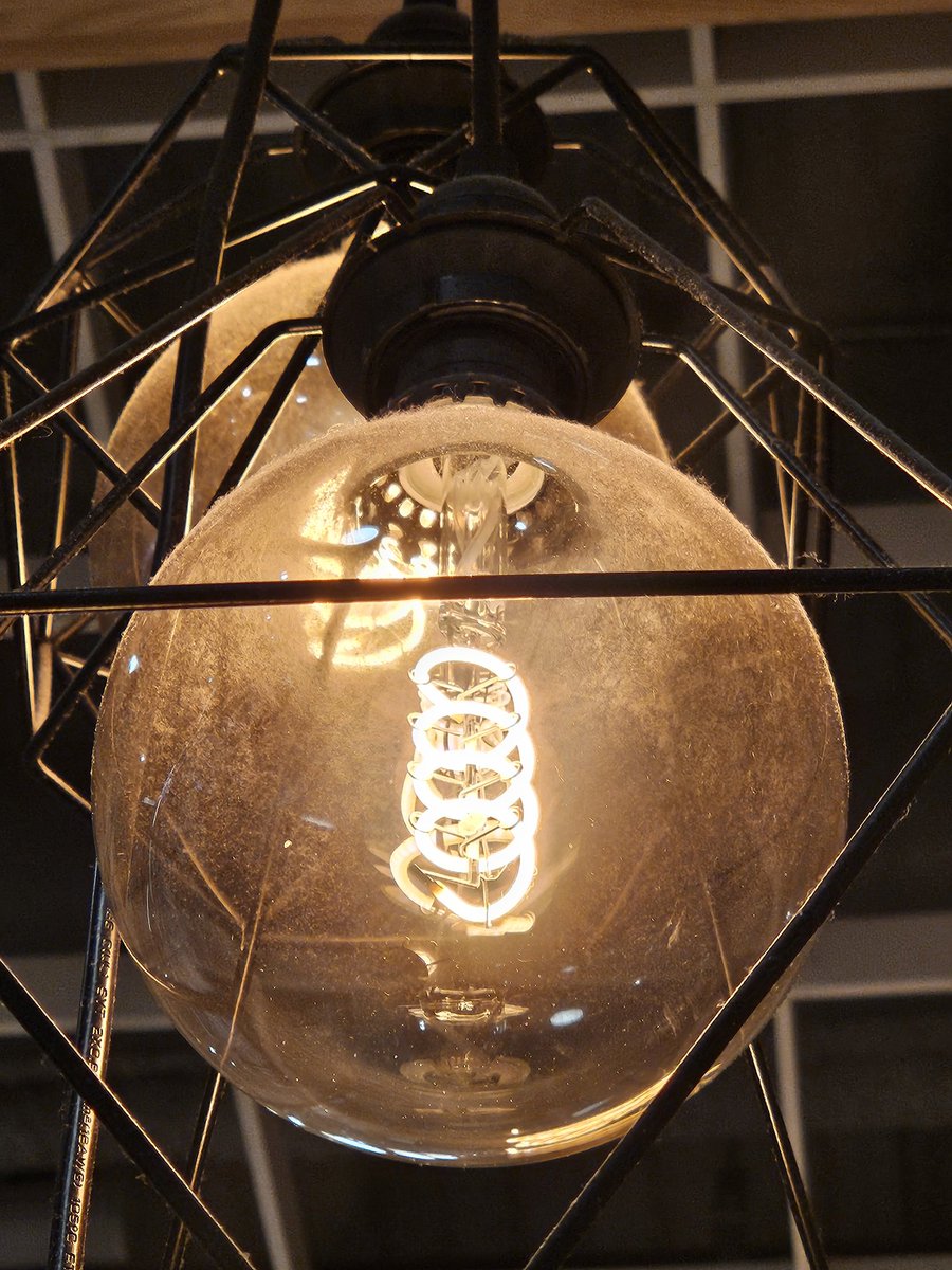 TissaMaas's tweet photo. @IKEACanada calgary. Please clean the lights above the bistro tables..disgusting. https://t.co/q2W0rb85rb