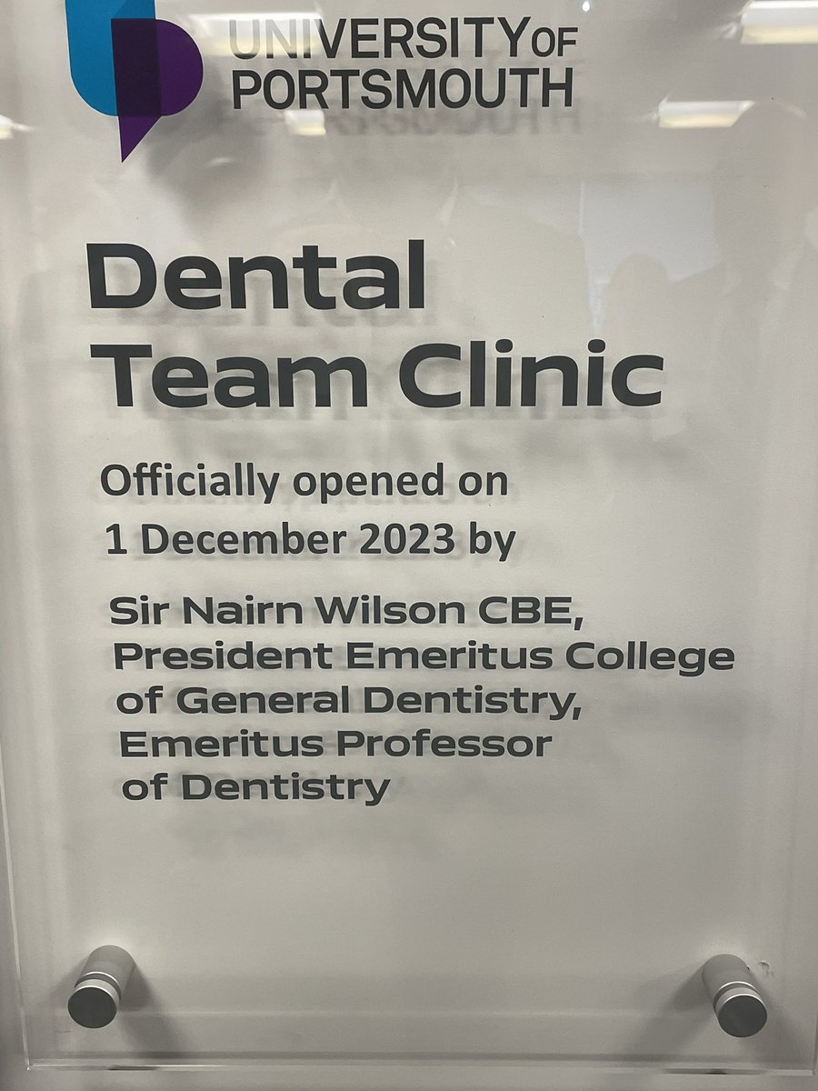 Really inspiring afternoon <a href="/portsmouthuni/">University of Portsmouth</a> with <a href="/LaraAlloway/">Lara Alloway</a> to see the new investment into the dental academy. Seeing how new technology will play the part in  training the dental professionals of the future.