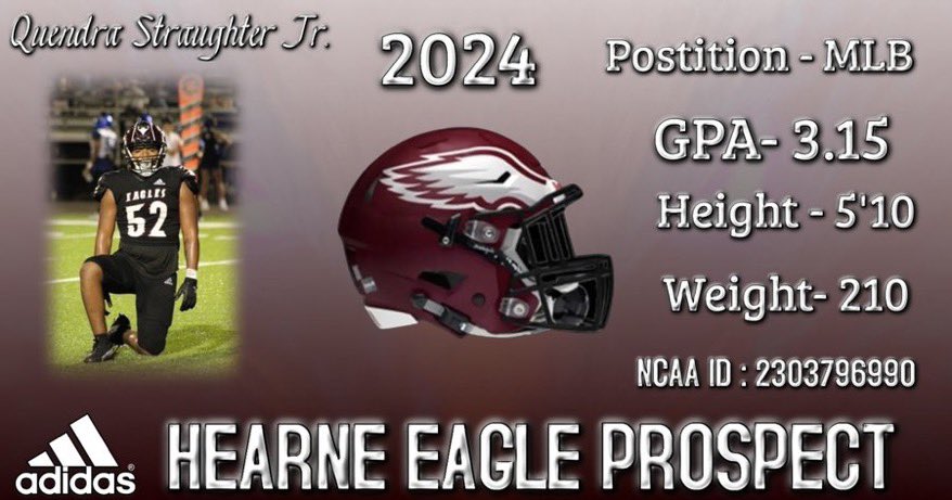 EagleRecruit's tweet photo. Recruit the Eagles - Take the time to view these young men  from @HEARNEEAGLESFB - @justavainB @kyrindayoungan @QuendraStraug06 . #RecruitTheEagles film below ⬇️ https://t.co/qH87jB3rZv
