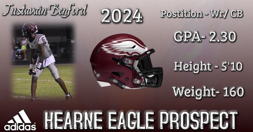 EagleRecruit's tweet photo. Recruit the Eagles - Take the time to view these young men  from @HEARNEEAGLESFB - @justavainB @kyrindayoungan @QuendraStraug06 . #RecruitTheEagles film below ⬇️ https://t.co/qH87jB3rZv