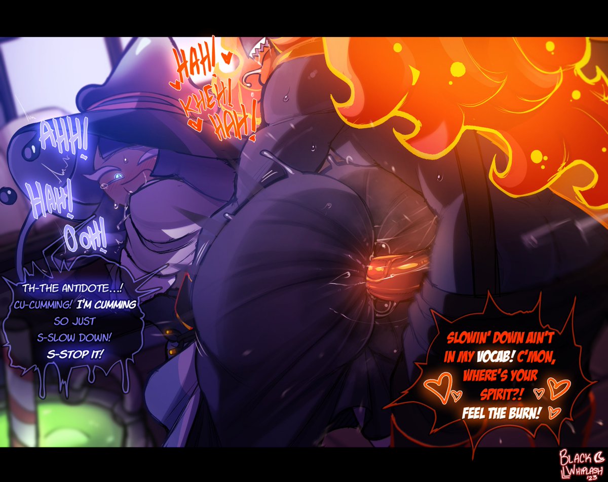 BlackWhiplash (Semi-Hiatus Arc) tweet media