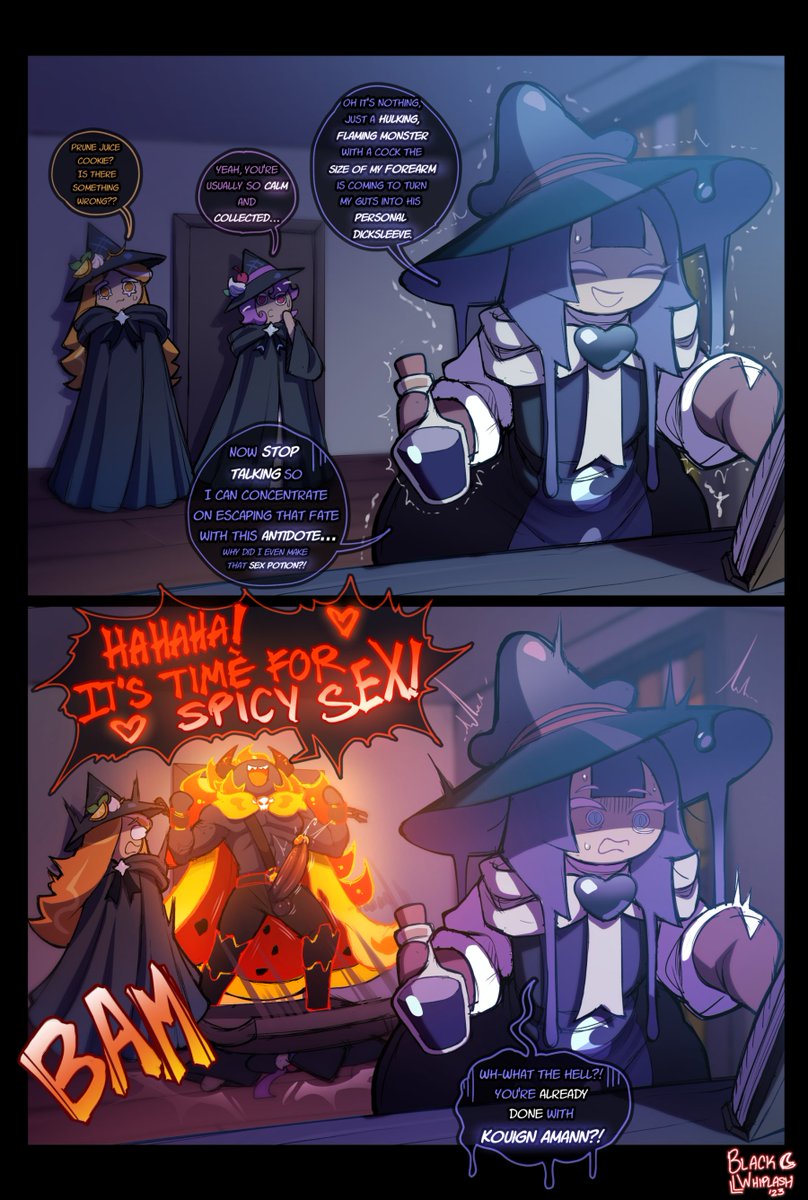 BlackWhiplash (Semi-Hiatus Arc) tweet media