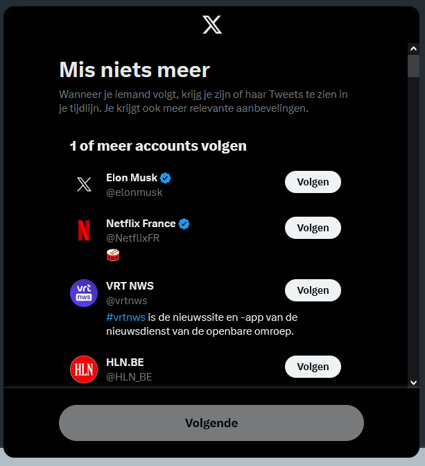 dynamo_design's tweet photo. Just made an X account and it's got a 'no entry without following @elonmusk' policy. Is this social media or a fan club initiation? I followed, but I'm still waiting for my Tesla to be delivered. 😂 #FollowingForMyModelX" https://t.co/0ANl0to1fi