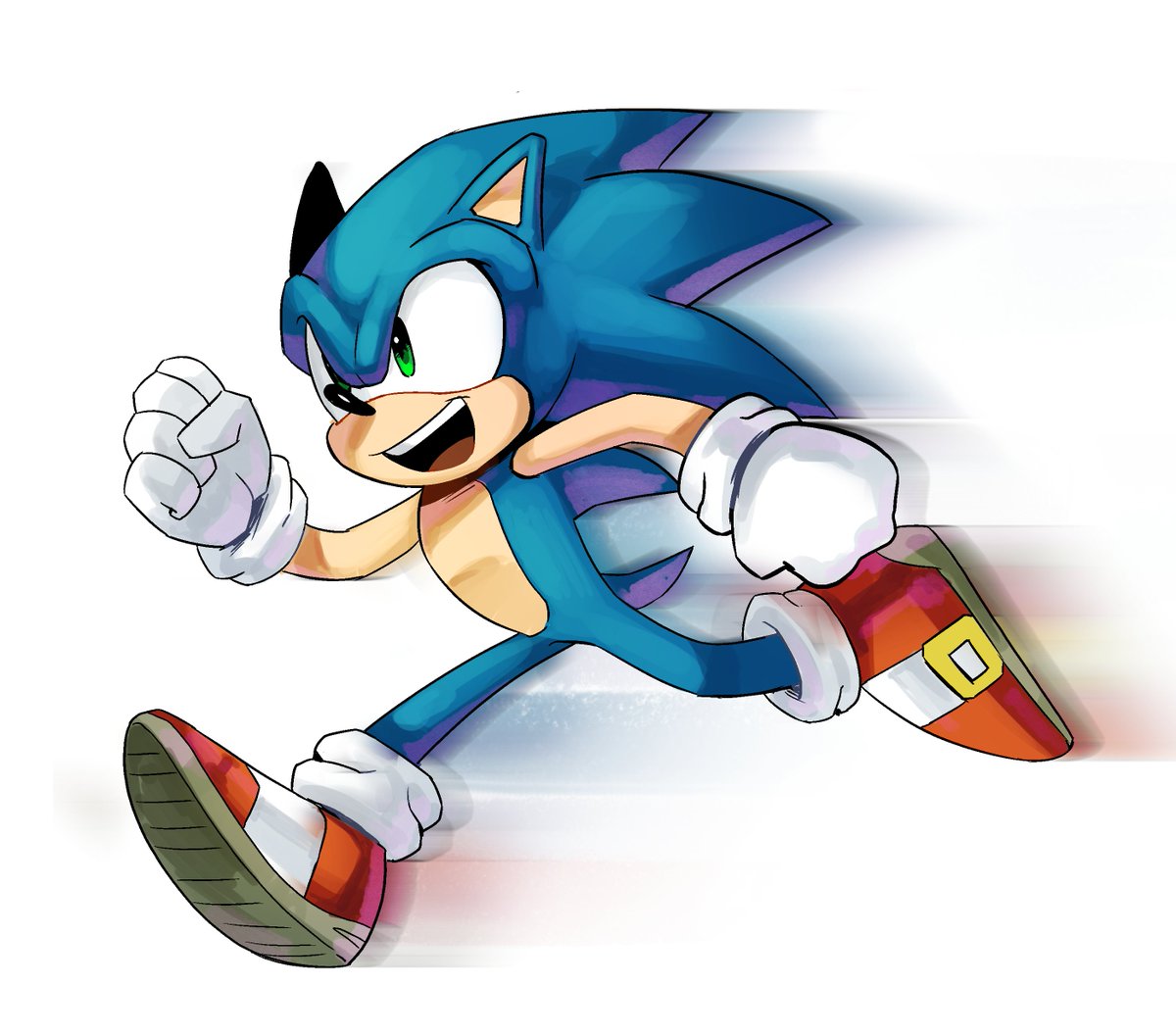 Sonic Speed Simulator Render - Classic Sonic by ShadowFriendly on