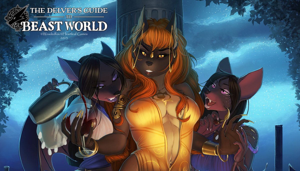 WoadedFoxArt's tweet photo. A little sneak peek of the work I did for @TheDelversGuide 2024 calendar. You can back the project down below: 👀 https://t.co/wGkrvJCFMU