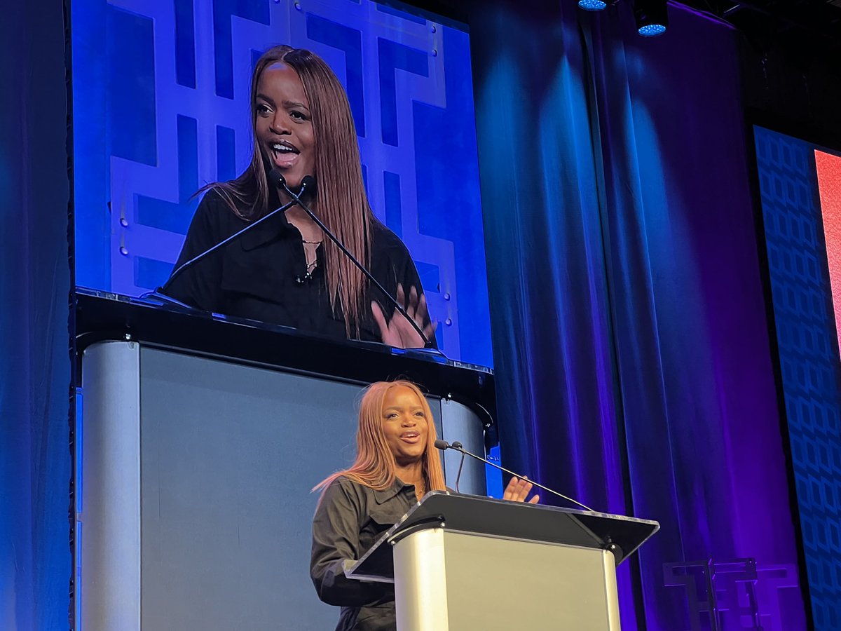 NAISnetwork's tweet photo. “I’m glad to be here because I grew up at this conference. I got that first taste of  leading.” —Brittany Packnett Cunningham #NAISPoCC

Sponsored by ⁦@EducatorsAlly⁩ https://t.co/FCiKlgykfl
