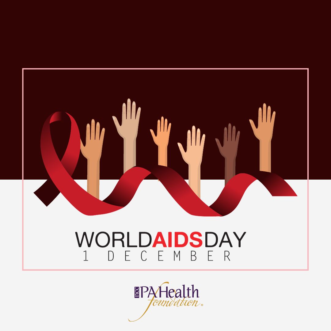 nccPAHealthFdn's tweet photo. HIV remains a major global public health issue, having claimed 40M lives globally.  #PAs &amp; #PAStudents can educate patients and raise community awareness with a $2,500 #BeTheChange Grant:  https://t.co/w1fLLmFP2Y 
#LetCommunitiesLead #PAsDoThat #Volunteer #PAeducator #Access https://t.co/udqqx4D3f3