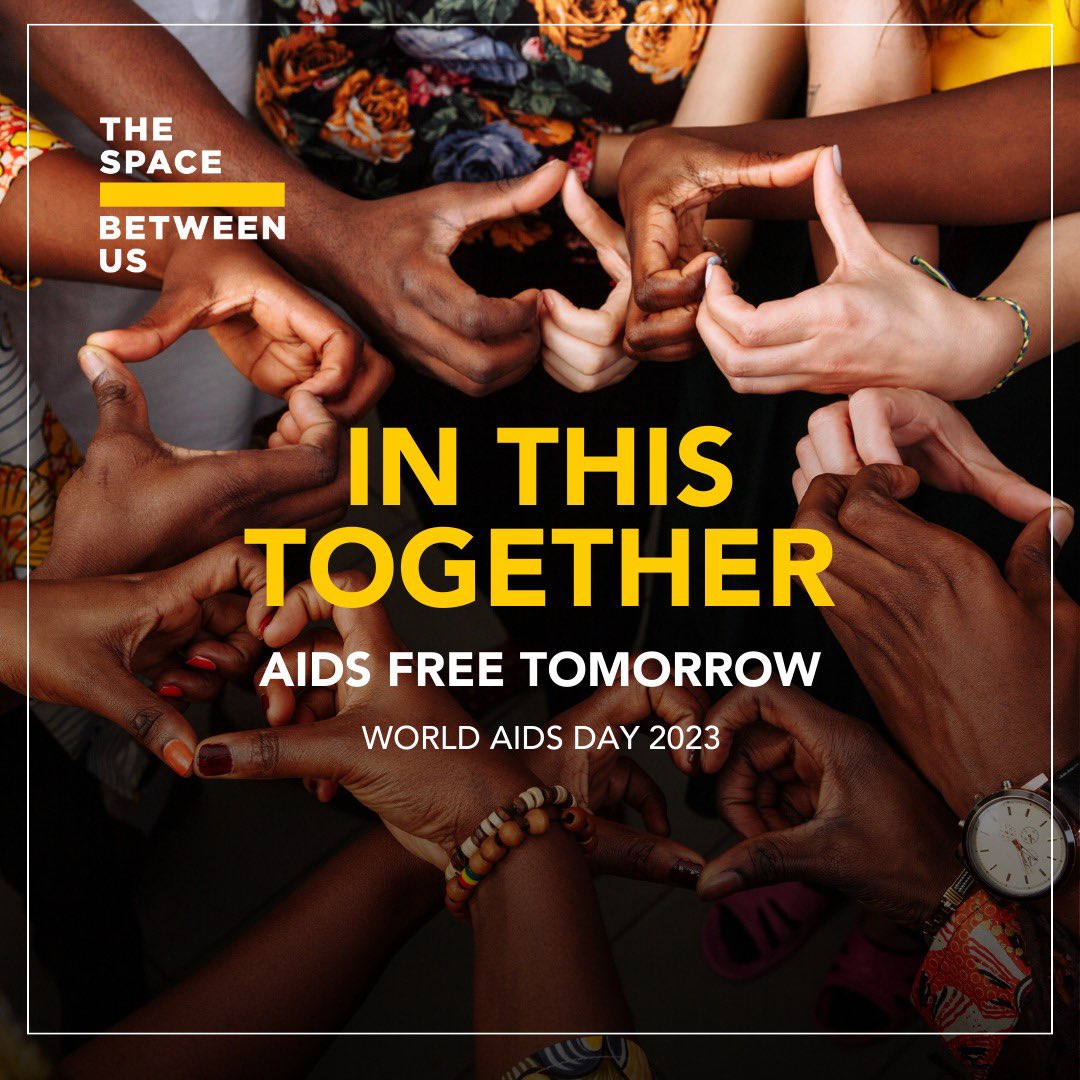 On this World AIDS Day we stand united and celebrate the power of community to come together in fight against AIDS. Together are stronger. Let's make a difference, spread awareness, and support one another. 

#WorldAIDSDay2023 #StrongerTogether #EndAIDS